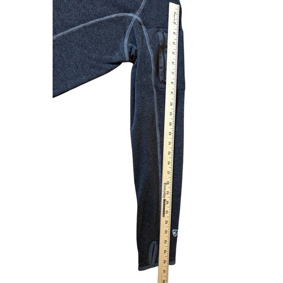 Kuhl Alfpaca Fleece Full Zip Up Jacket Sweater size L Gray - Picture 6 of 10